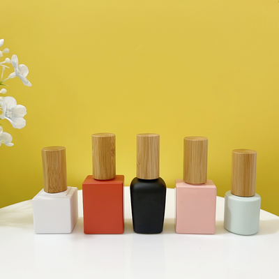 こぼれの証拠のマニキュアの瓶ガラス10ml 15mlの正方形